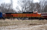 BNSF 5140 Part of a trio resting at the COOP Elevator